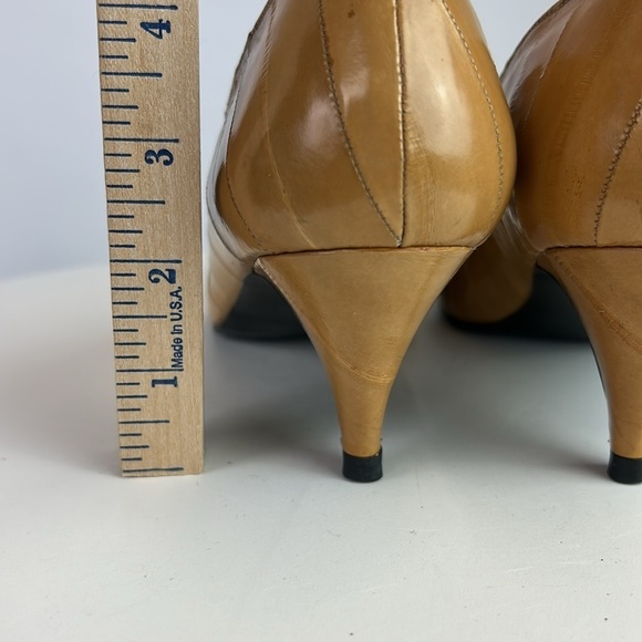 Hallelujha EEL Skin Heels Women’s TELA - 2320 Tan - Picture 9 of 10